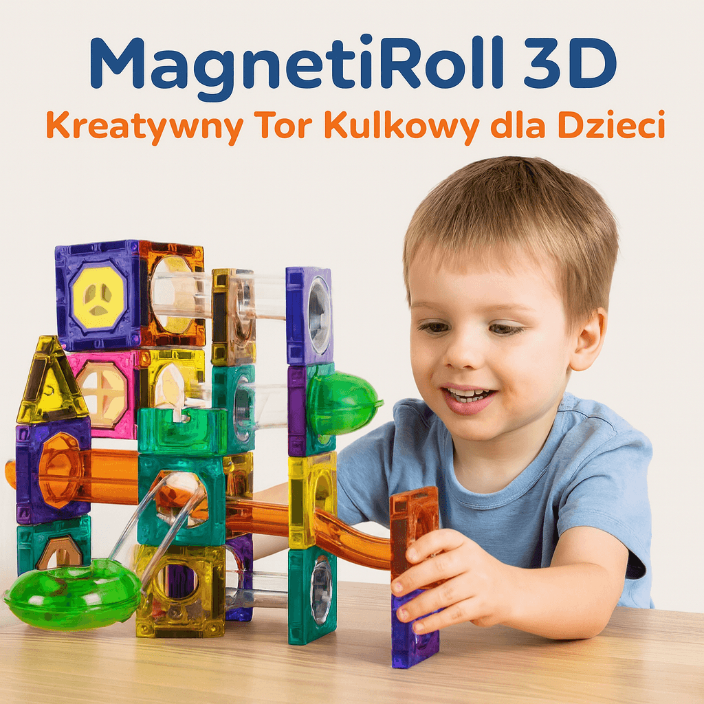 🌈 Dlaczego Dzieci kochają MagnetiRoll 3D?