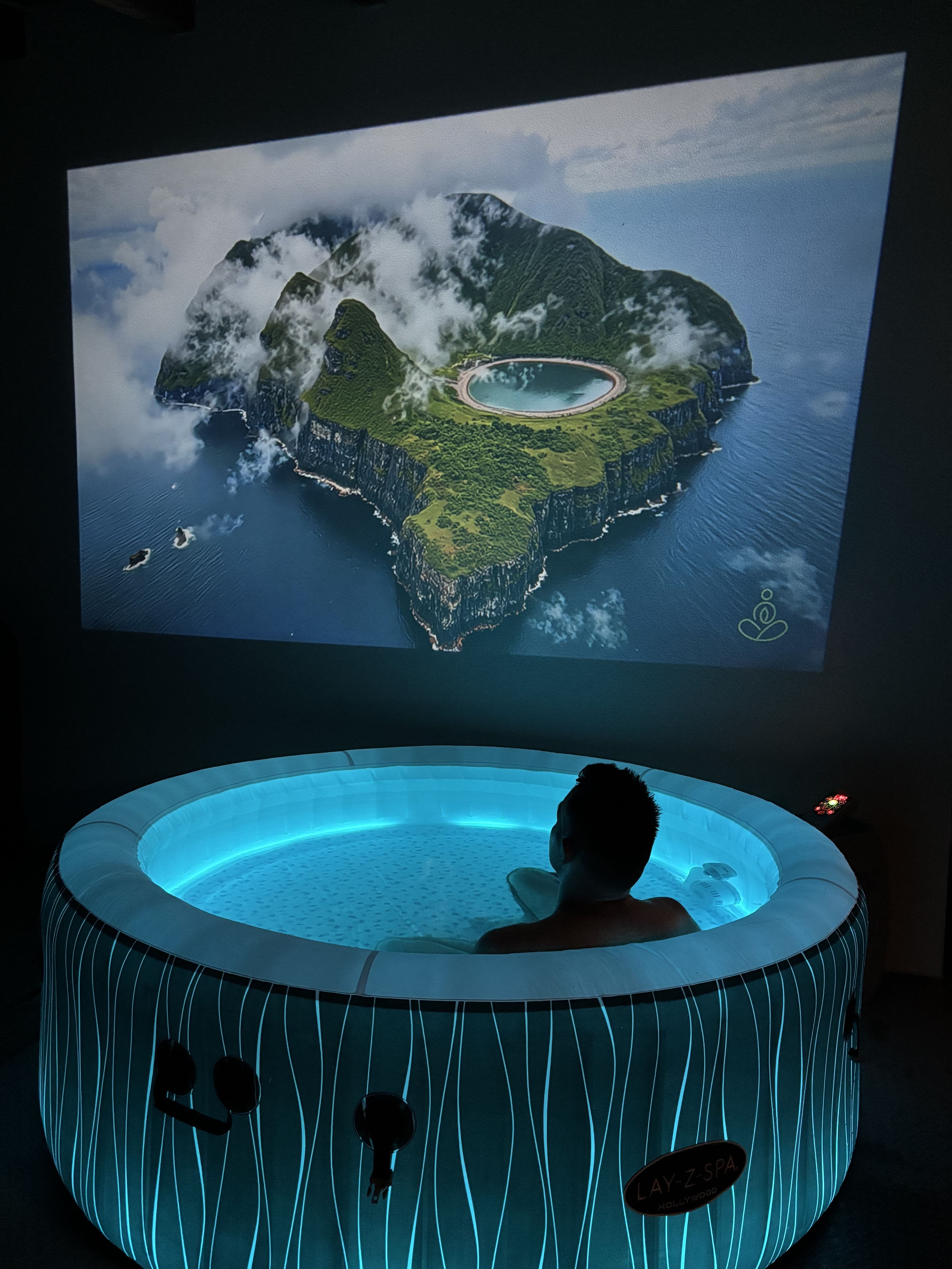 Dmuchane Jacuzzi Ogrodowe - Twój przydomowy luksus - Oświetlenie LED i poduszki GRATIS