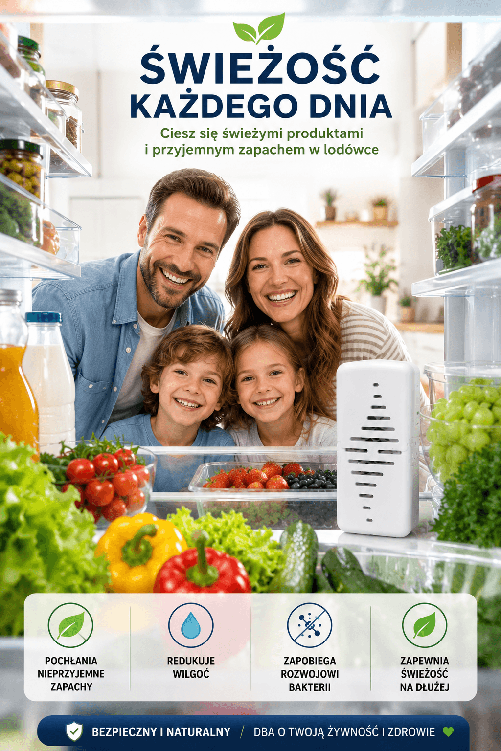 CoolFresh - koniec nieprzyjemnych zapachów w lodówce