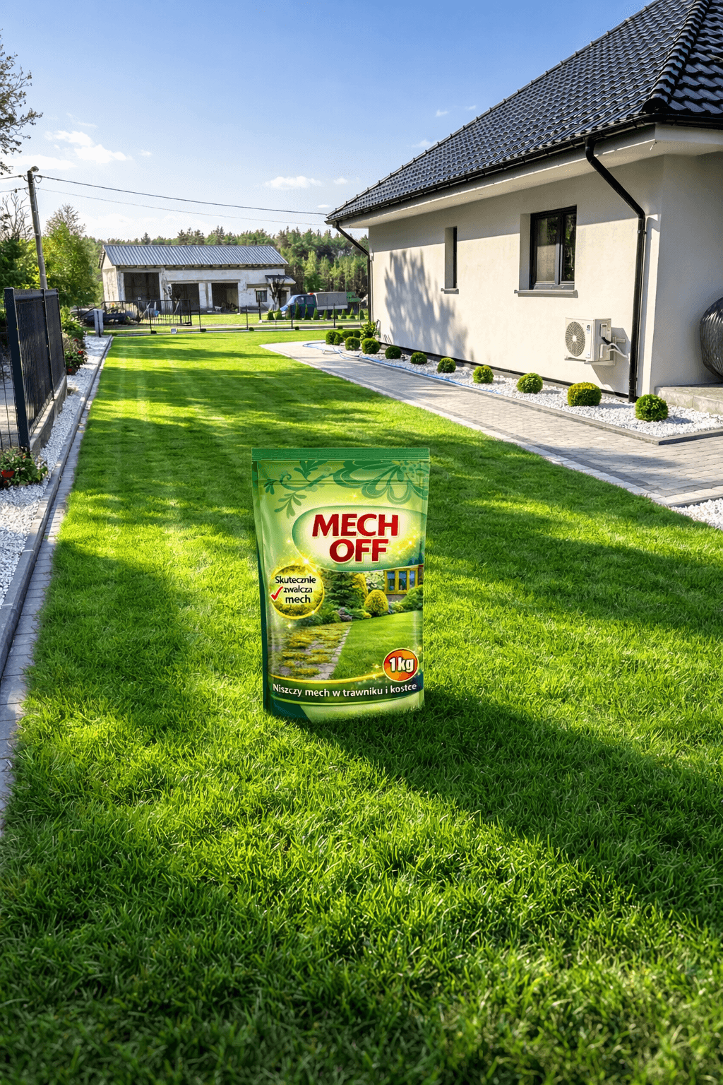 Mech OFF - skuteczny preparat na mech w trawniku i ogrodzie